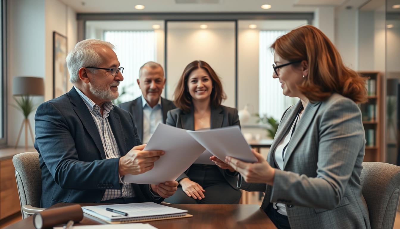 Property settlement documents and transfer review