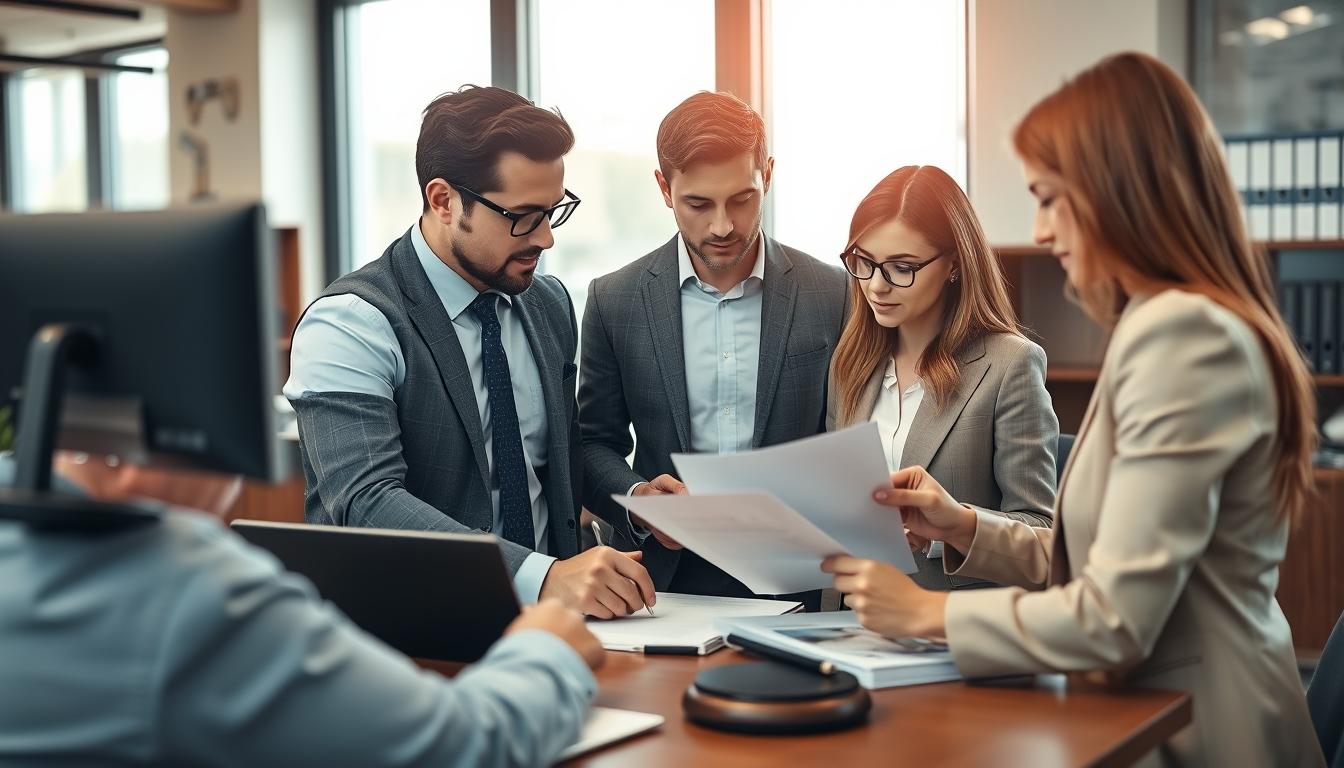 Real estate ownership transfer documents and closing confirmation